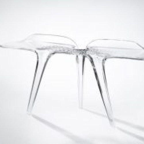 Silver And Acrylic Console Tables (Photo 13 of 20)