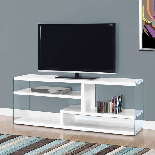 Glossy White Tv Stands (Photo 9 of 15)