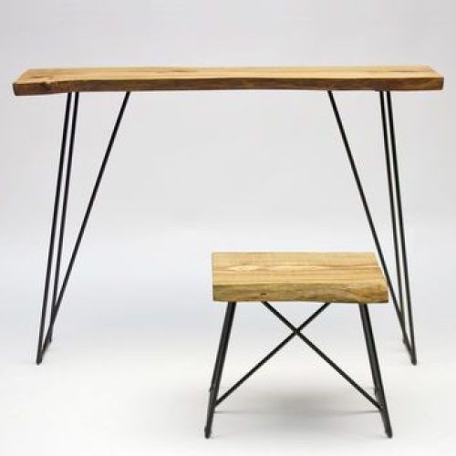 Natural And Caviar Black Console Tables (Photo 1 of 20)