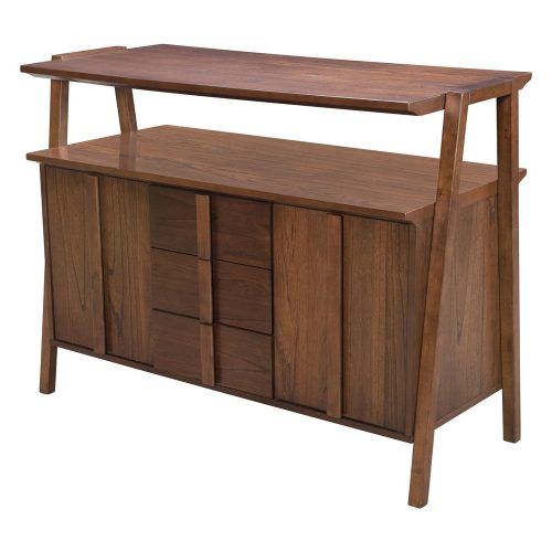 2-Shelf Buffets With Curved Legs (Photo 8 of 20)